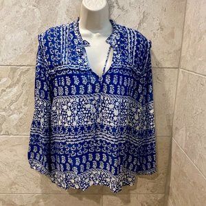 Lucky Brand 3/4 Sleeve Blouse